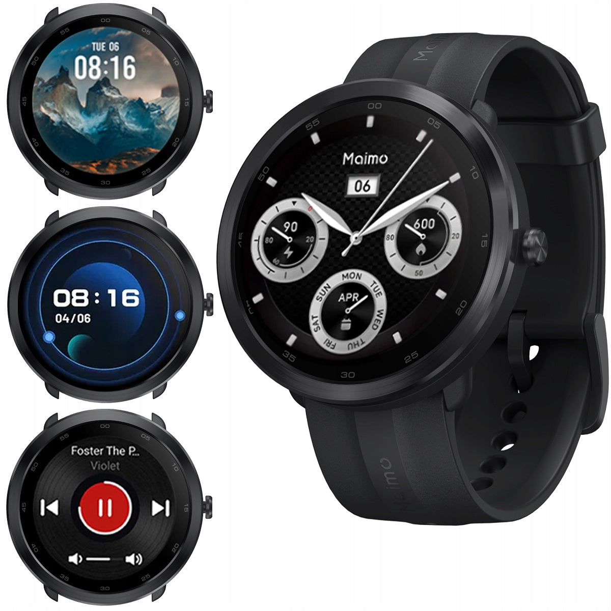 70mai Maimo Watch R WATCH SMARTWATCH BLACK for gift