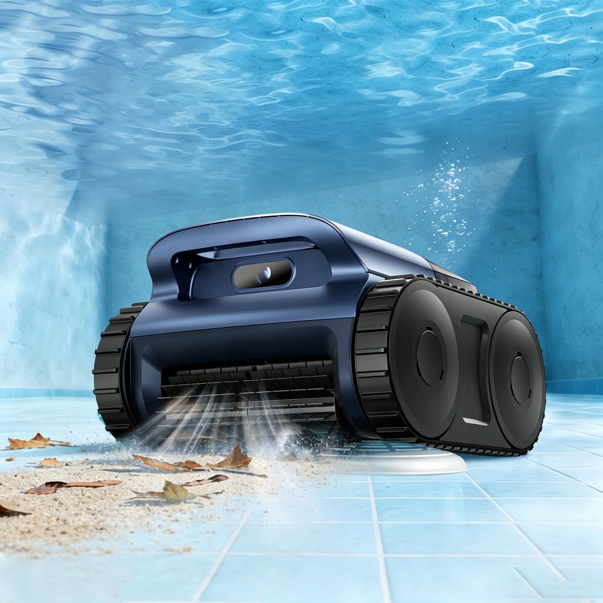 Belaidis baseino dugno ir sienų valymo robotas Seauto SAT25 su 4 l filtru