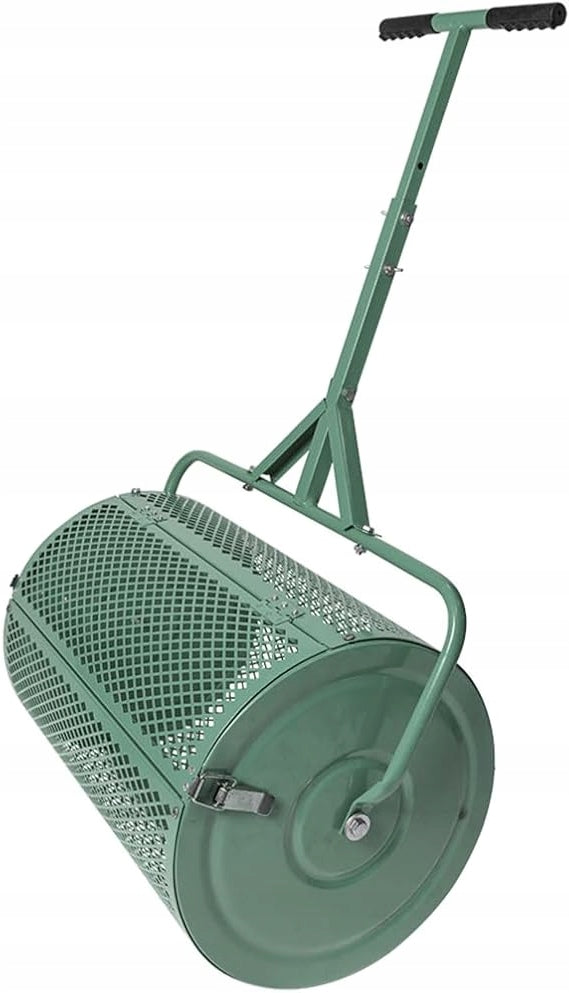 75L COMPOST SPREADER WITH HANDLE, FERTILIZER AND SEED SPREADER