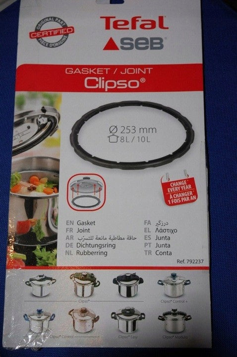 792237 TĚSNĚNÍ CLIPSO 8L, 253mm TEFAL Capacity 8 l