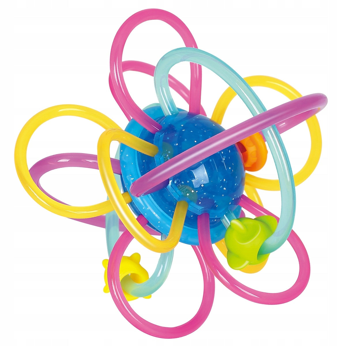 7937 Hola Sensory Teether with Rotating Ball Rattle Toy ANEK Brand no brand
