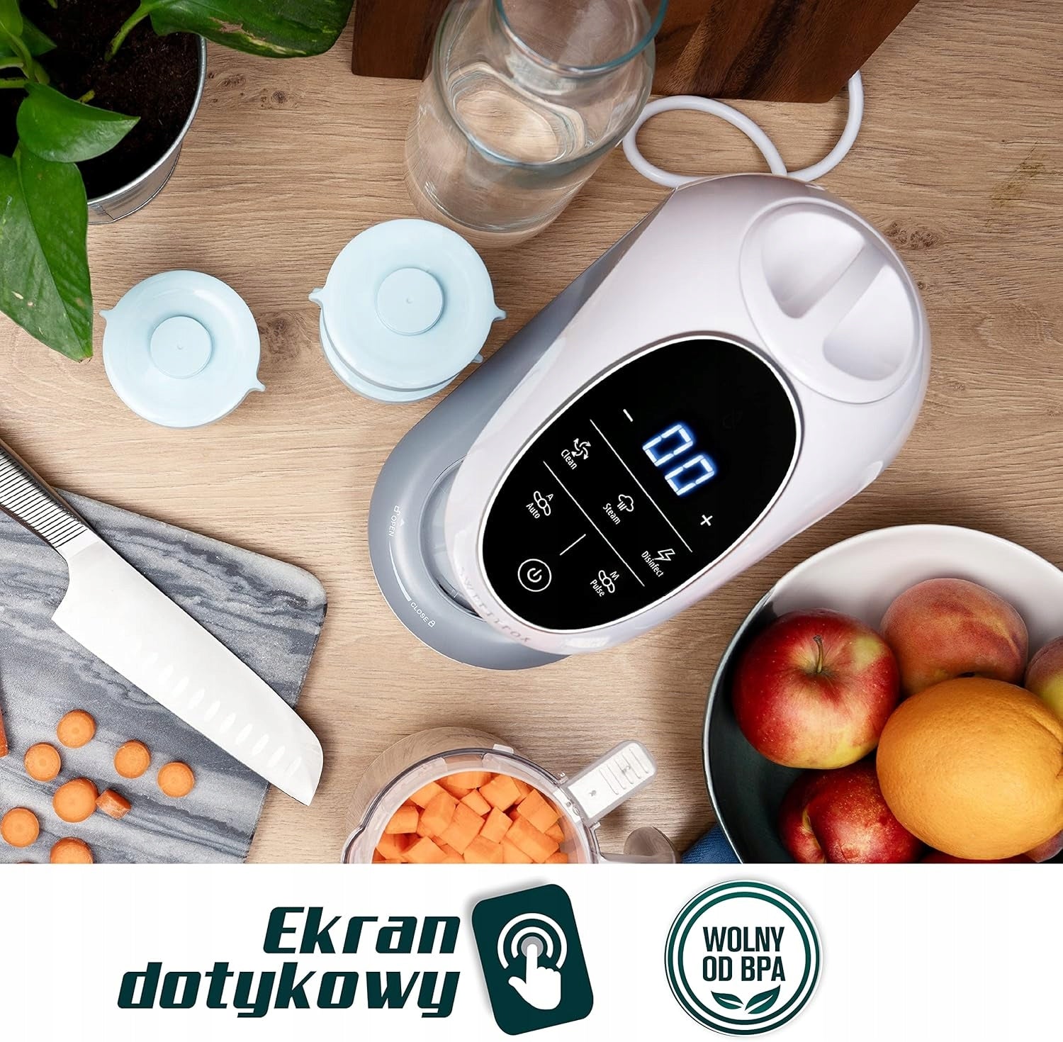 7IN1 MULTIFUNCTION ROBOT FOR BABY MEALS COOKING MIXER Brand no brand