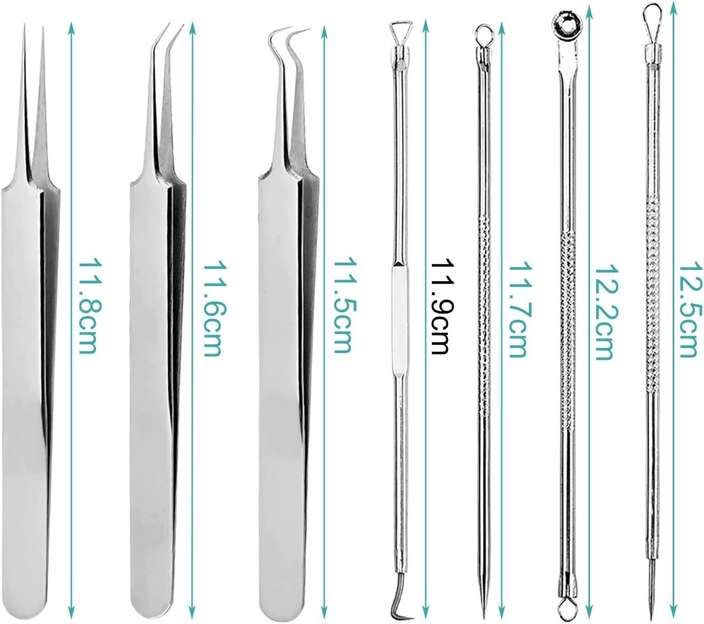 7pcs blackhead removal tools, for squeezing pimples, high Brand no brand