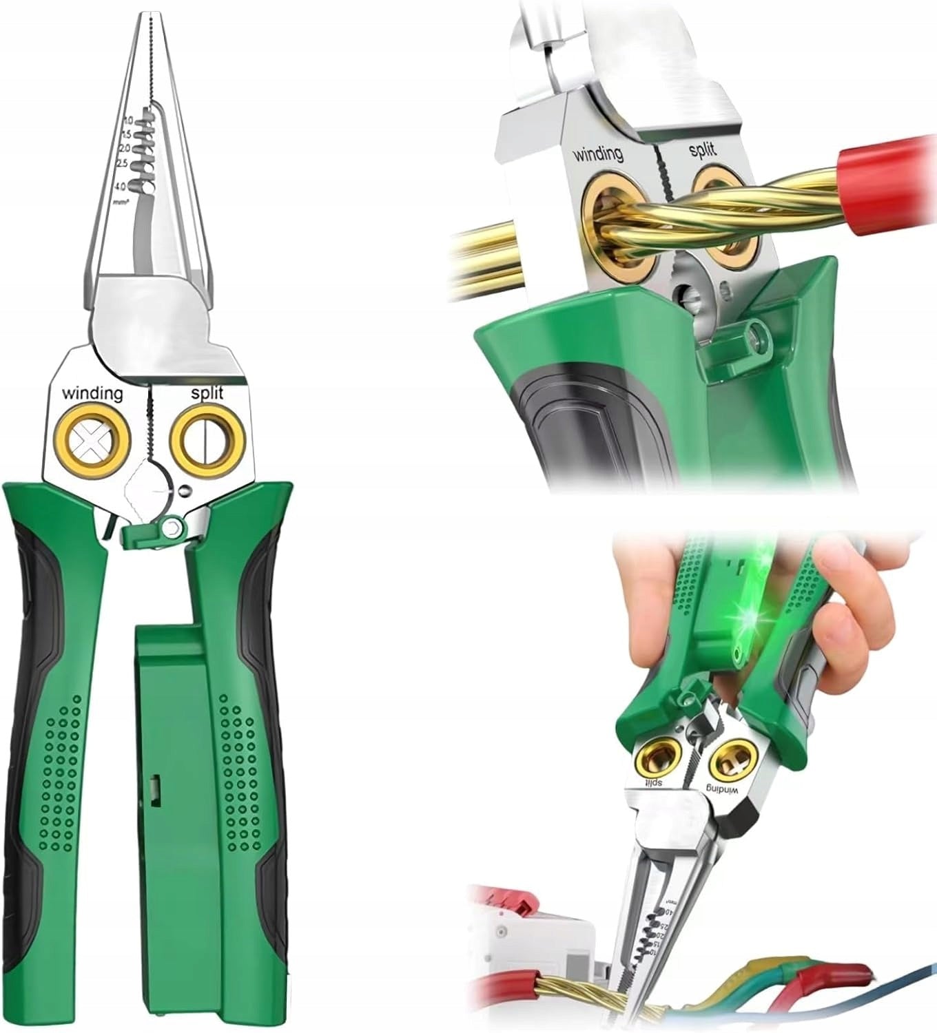 8 IN 1 ELECTRICIAN MULTIFUNCTION PLIERS INSULATION PULLING PLIERS