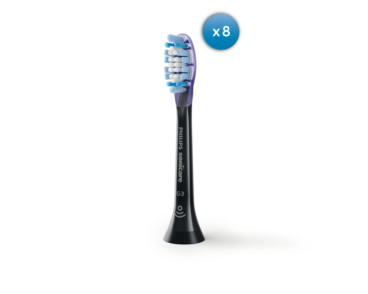 8 Pcs Philips Sonicare G3 Tips Healthier Gums Annual Stock HX9054 Manufacturer code 6931481907431