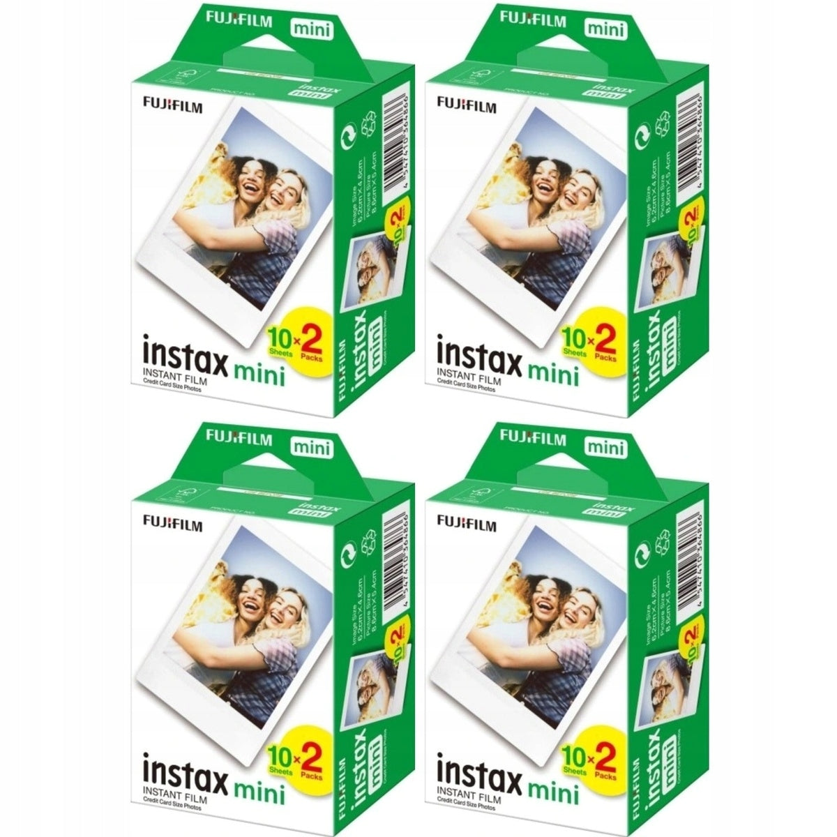 80 photos Fujifilm Instax Mini Glossy - cartridge for Mini 11/12/Evo/LiPlay