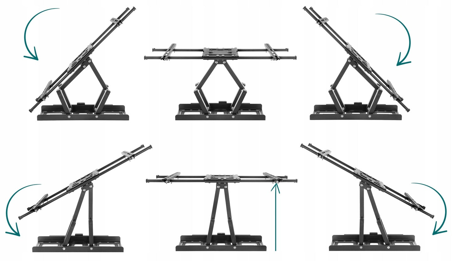 800mm LONG ARM ADJUSTABLE TV WALL MOUNT - 42-120 Cali Manufacturer code LXLCD121