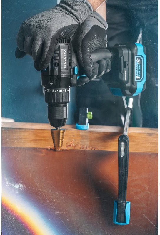80Nm Brushless Cordless OneAccuSystem Drilling Machine, Hoegert Batteries included no