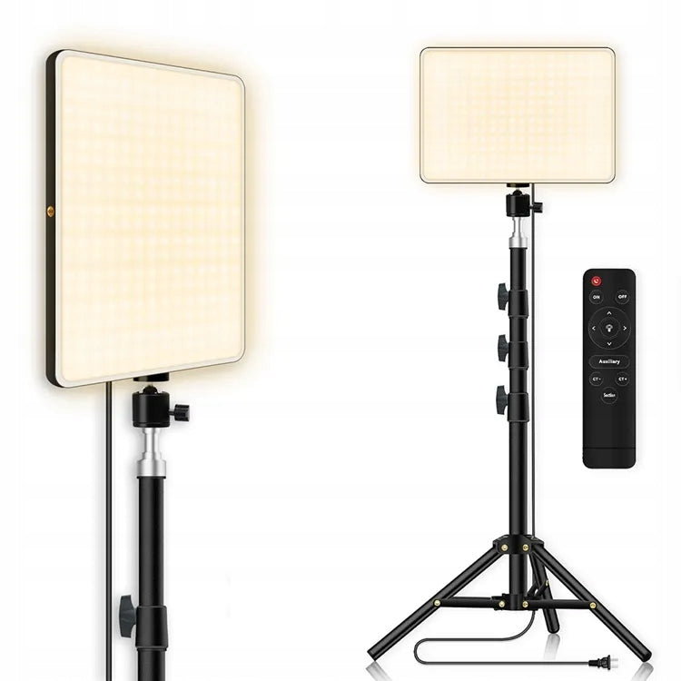 80W LED studio panel lamp with remote control adjustment + ADJUSTABLE STAND