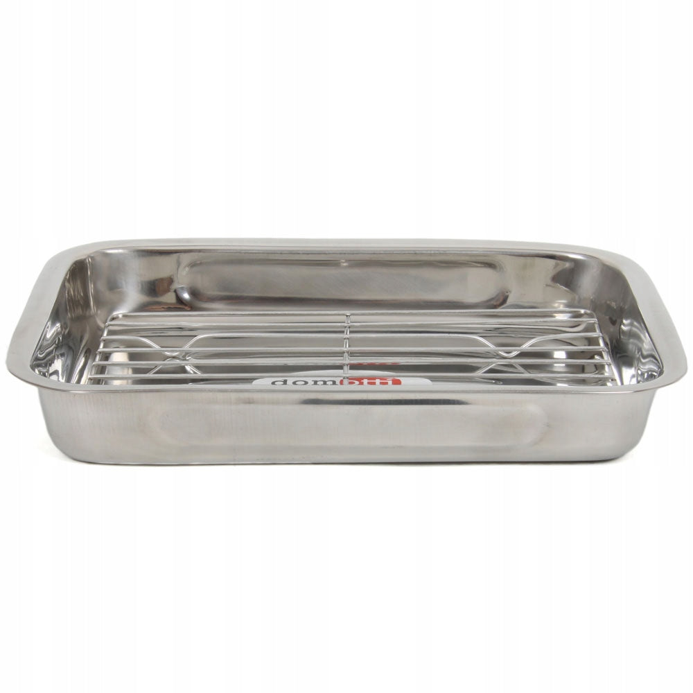 81232 DOMOTTI PAN WITH GRATE 40 X 32 CM