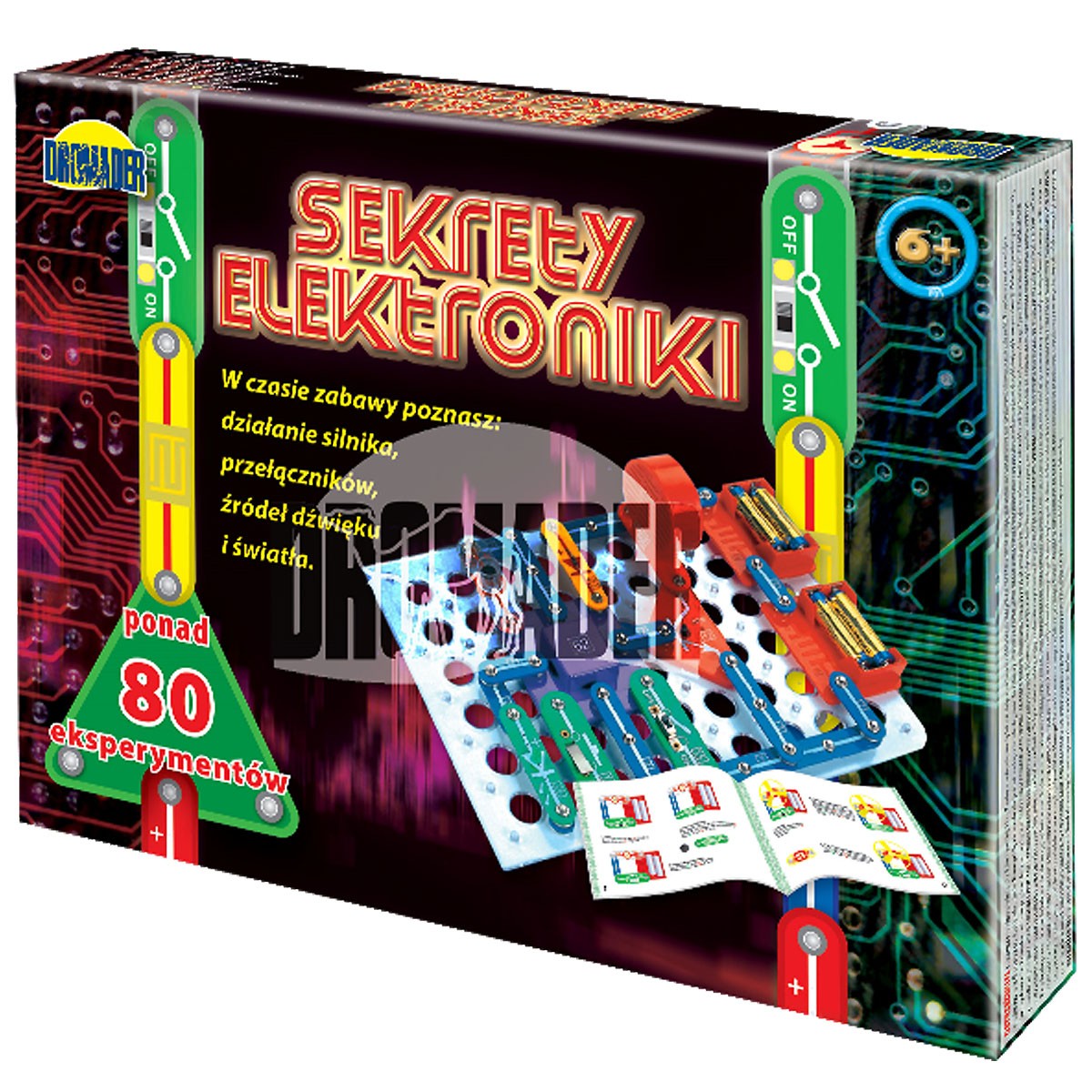 859582 SECRETS OF ELECTRONICS MINI 80 EXPERIMENTS DROMADER