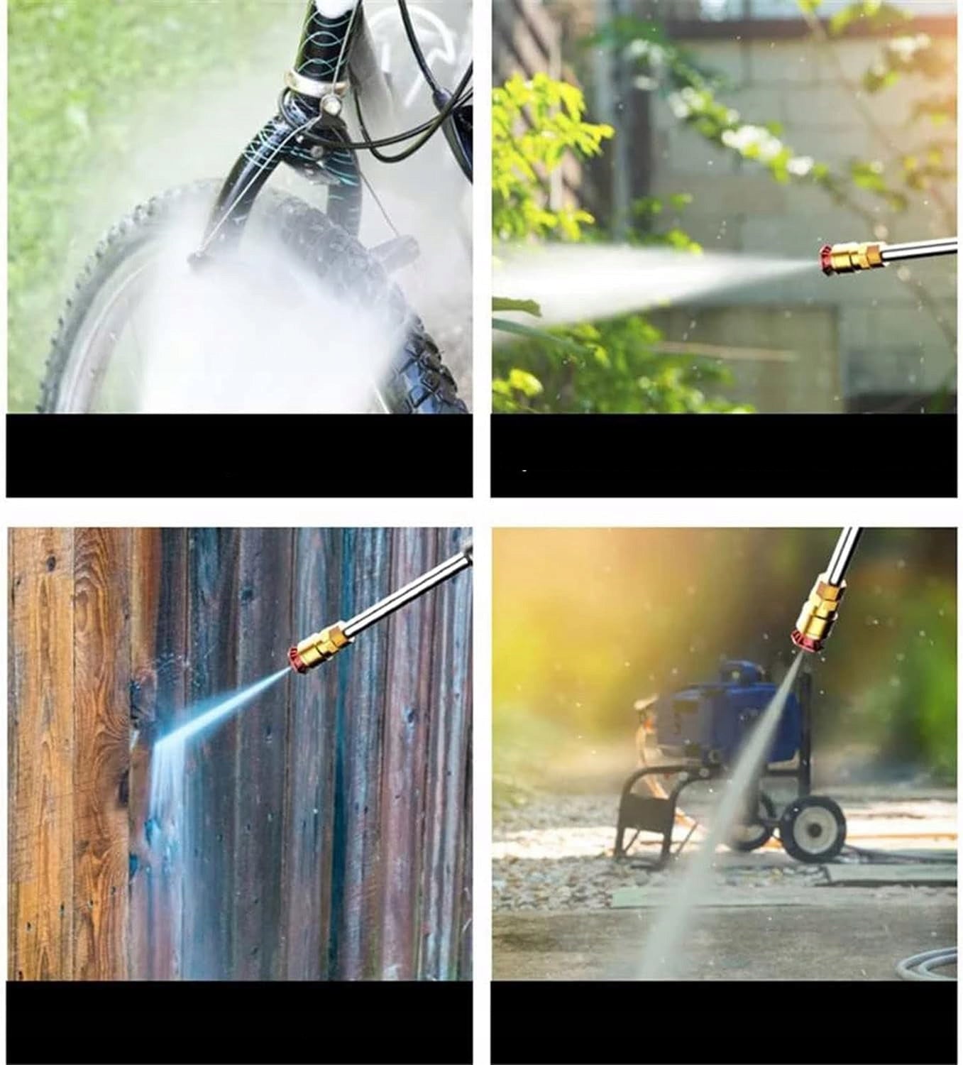 88VF 10000MAH CORDLESS PRESSURE WASHER WITH 2 BATTERIES Pump type made of aluminum