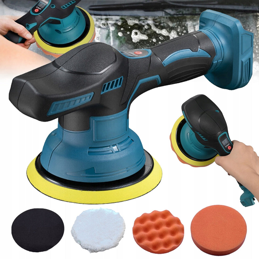 8Gear Car Polisher Cordless Polishing Machine + Akcesoria
