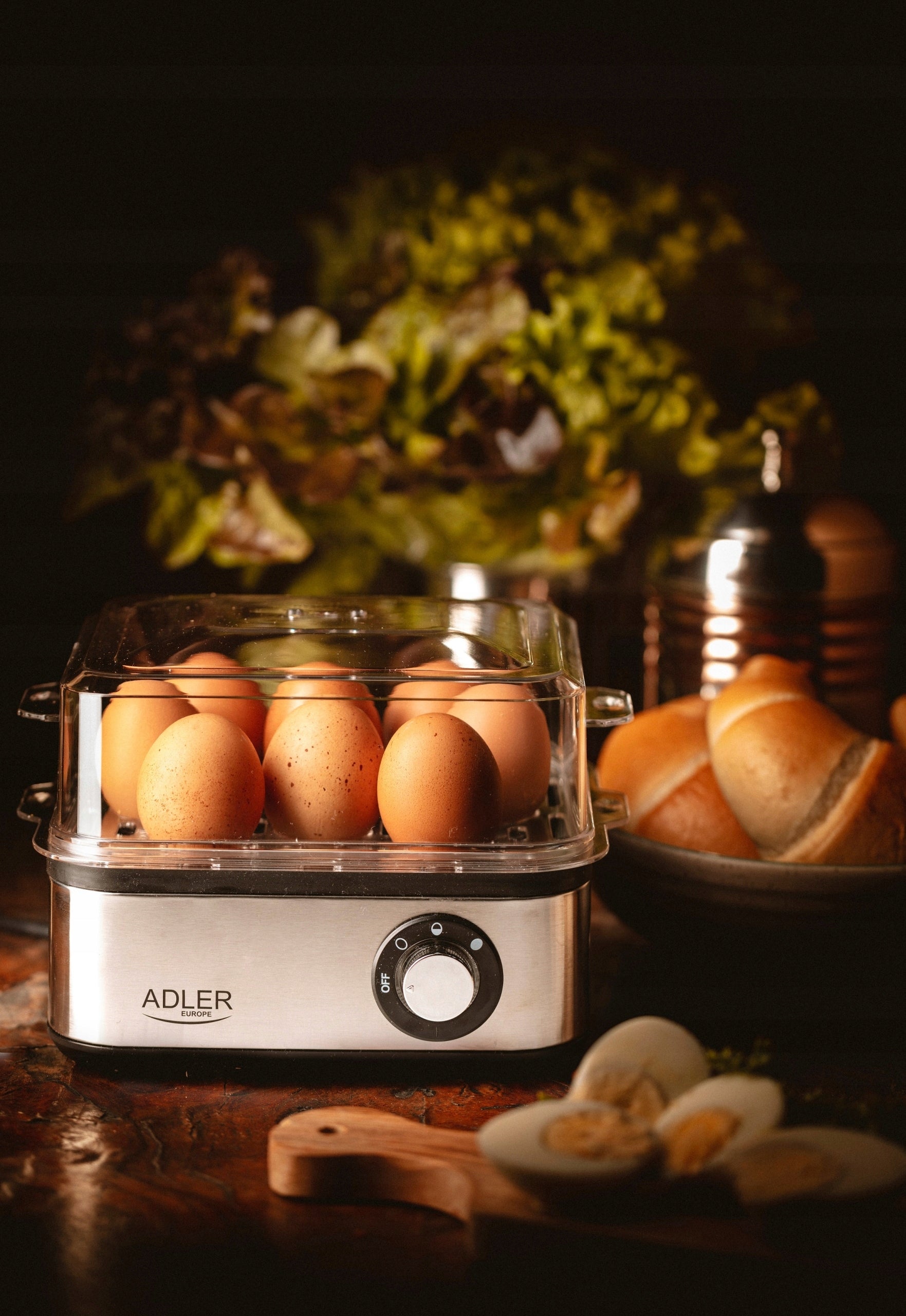 8IN1 EGG COOKER AUTOMATIC FRIED EGGS OMELETS 800W + MOLD EAN (GTIN) 5906079189989