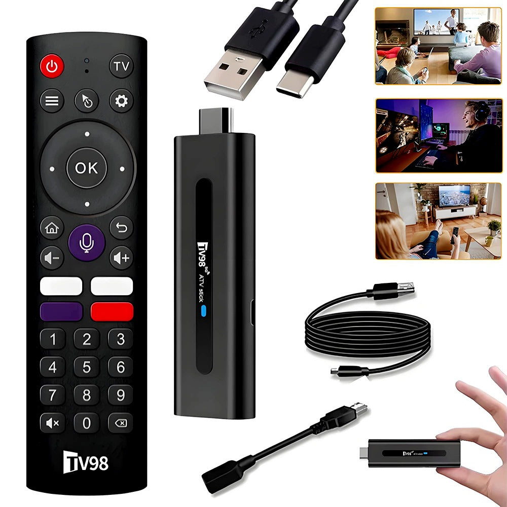 8K MEDIA PLAYER ANDROID ADAPTER 14 SMART TV STICK BOX