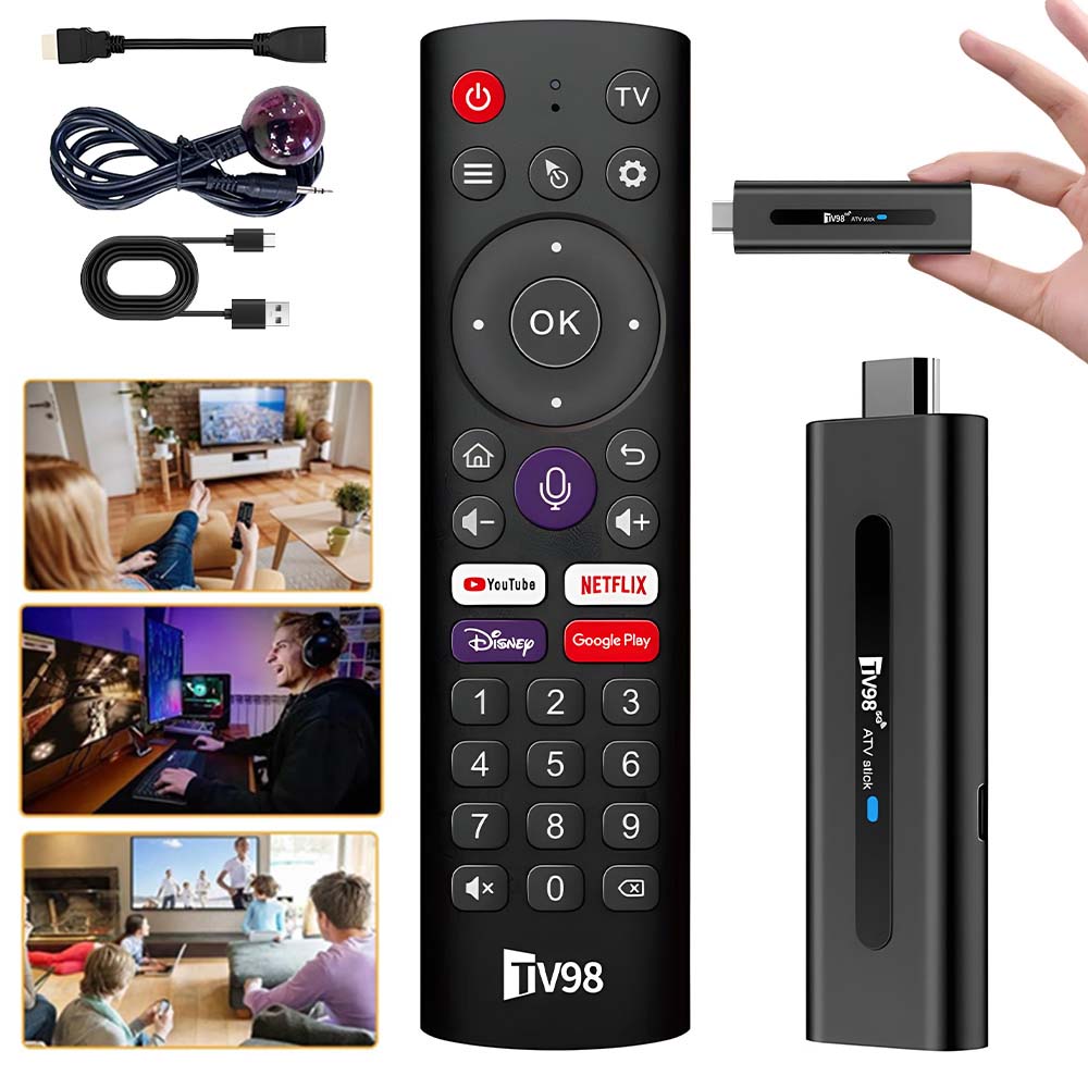 8K Streaming Media Player, TV98 Smart TV Stick, Android