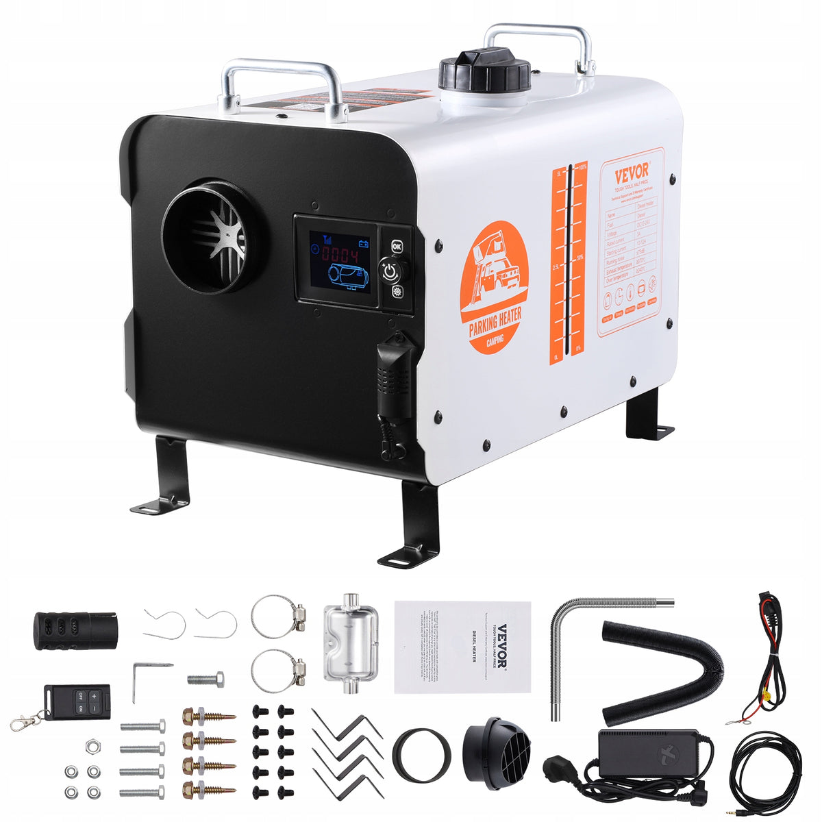 8KW Bluetooth Quiet Muffler High Quality with CO Alarm Manufacturer code 8KPFJW3V2