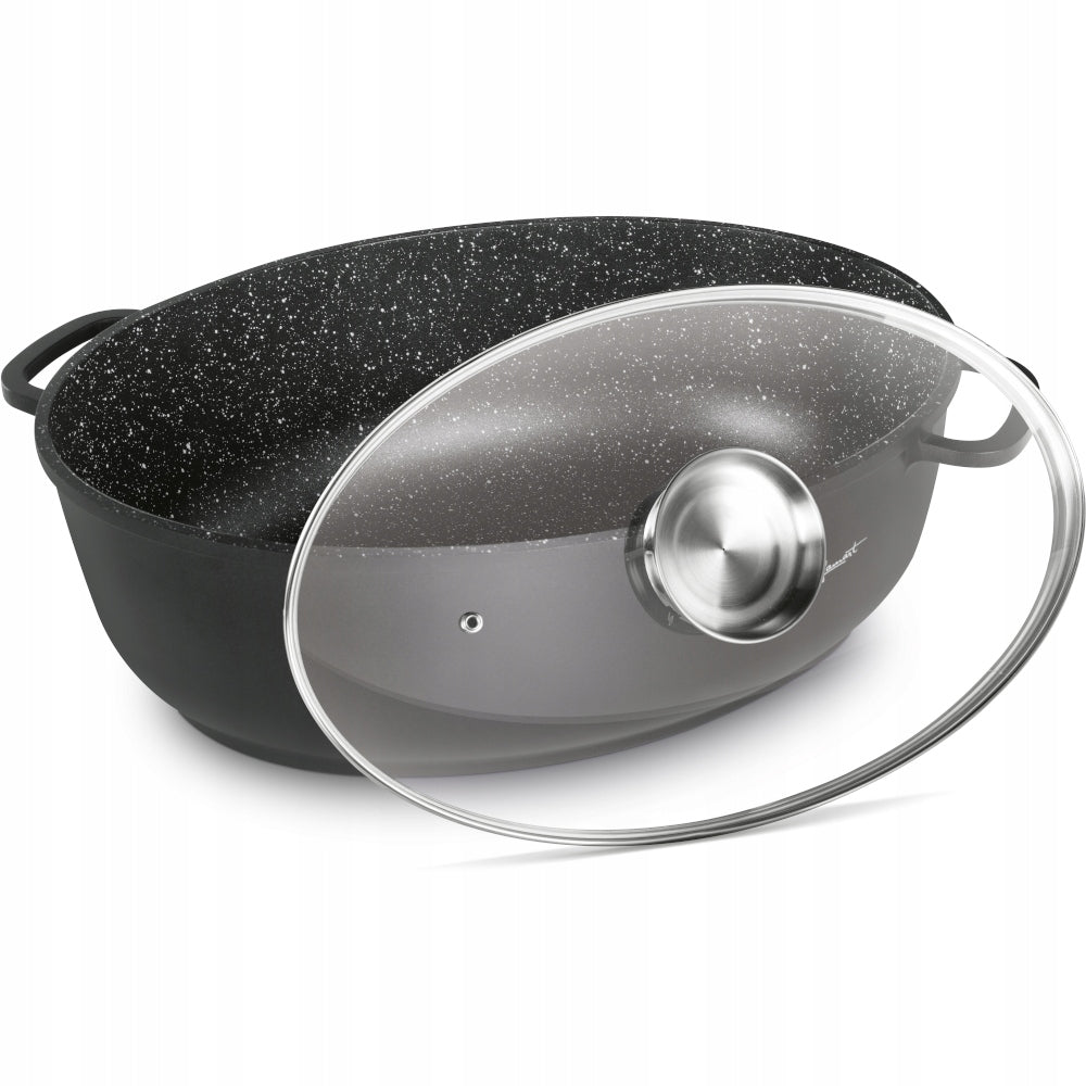 8L Oval Lamart LT1309 Brittany with Lid for Induction Oven Manufacturer code LT1309