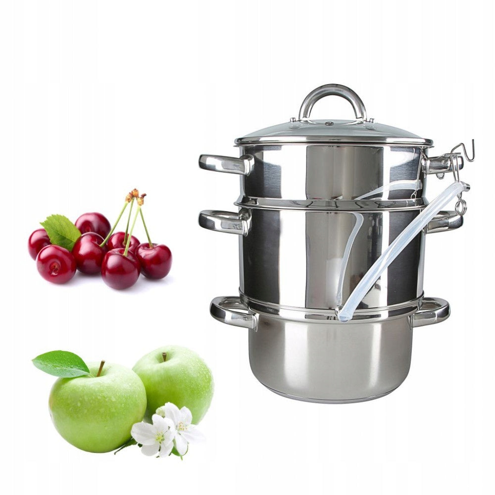 8L STEAM JUICER FOR FRUIT FOR INDUCTION GAS LARGE XXL POT ALTOM DESIGN Brand Altom Design