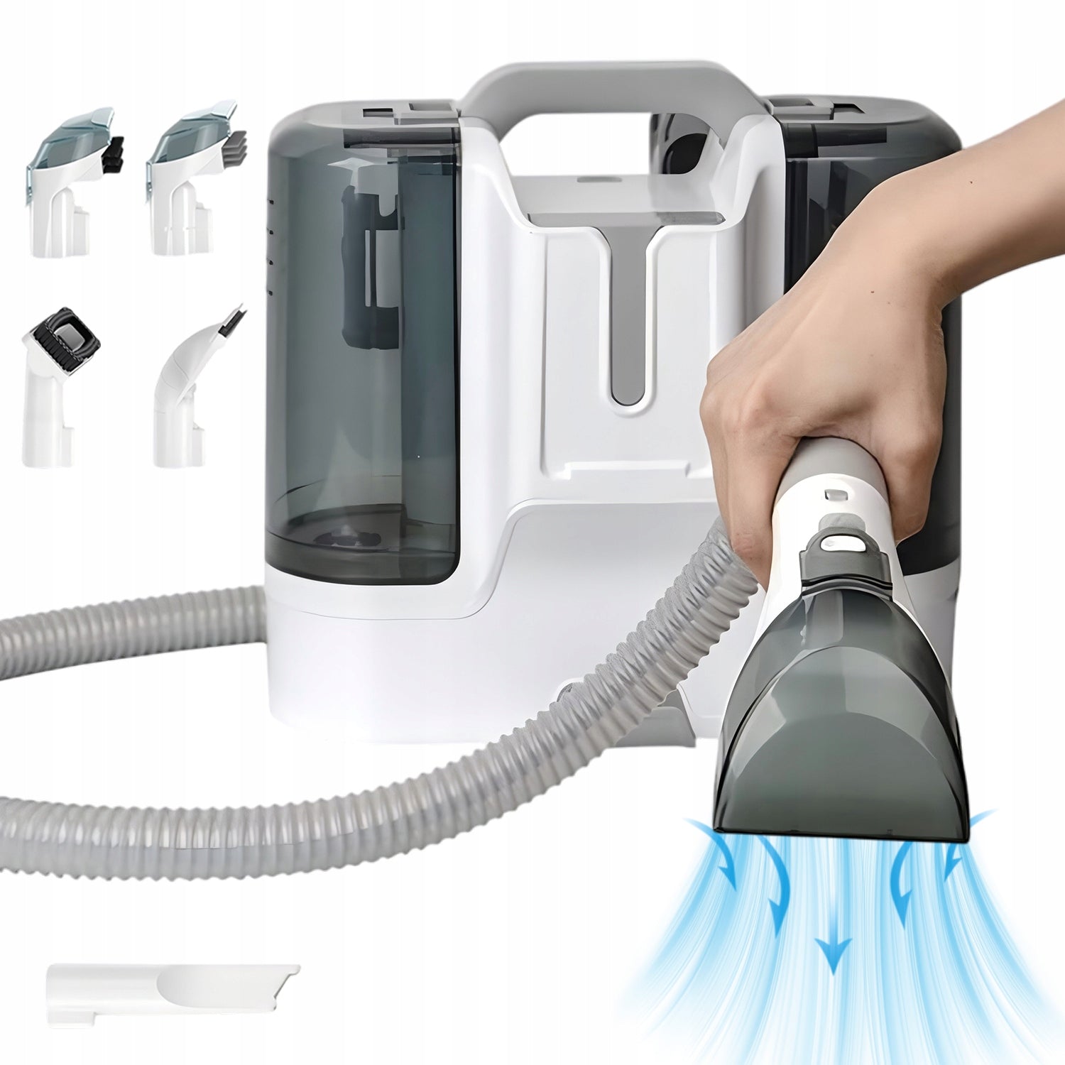 8L WASHING VACUUM CLEANER FOR UPHOLSTERY CARPETS PROFESSIONAL TWO TANKS Brand no brand