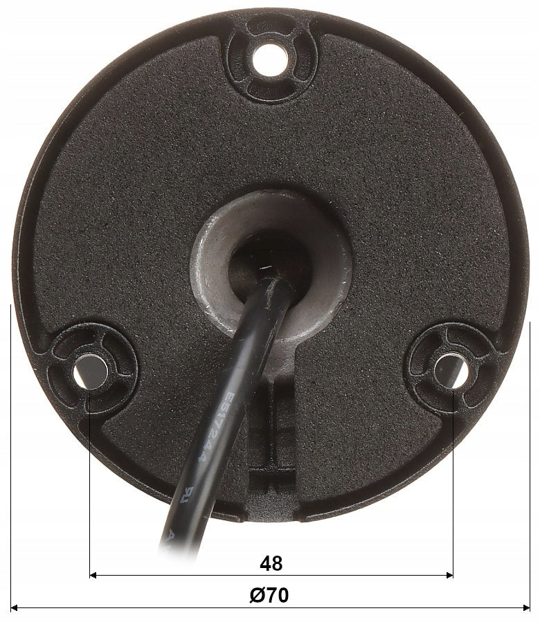 8MPx Dahua ULTRA HD IPC-HFW2849S-S-IL-0280B BLACK WizSense IP Camera Product weight with unit packaging 0.58 kg