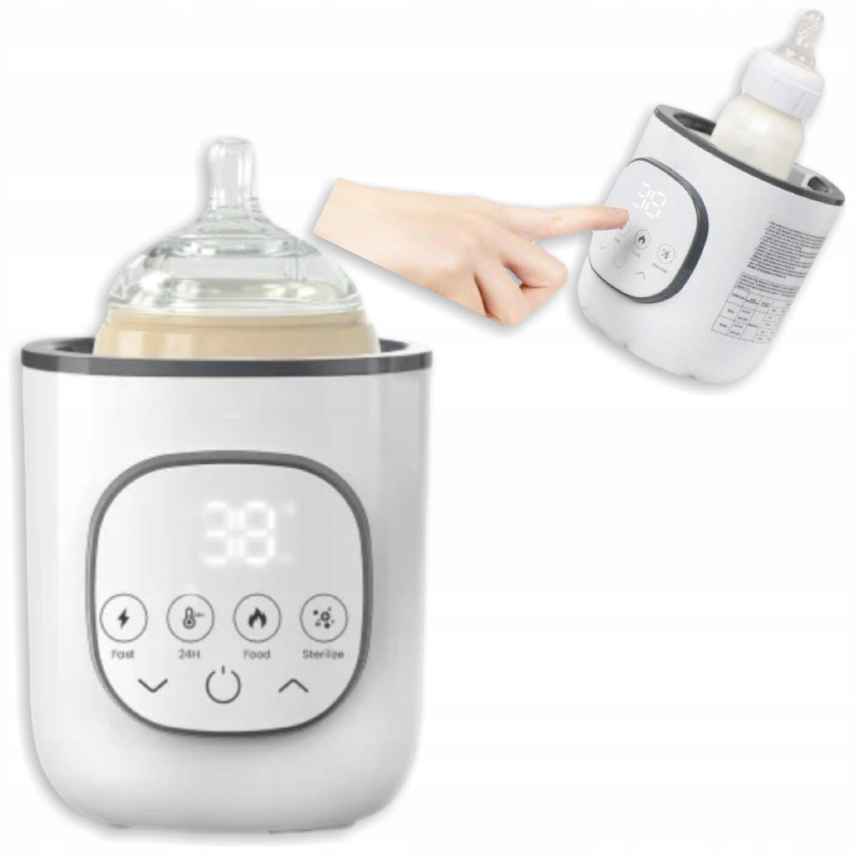 8in1 Electric Bottle Warmer Milk Mother and Jars Fast 220V