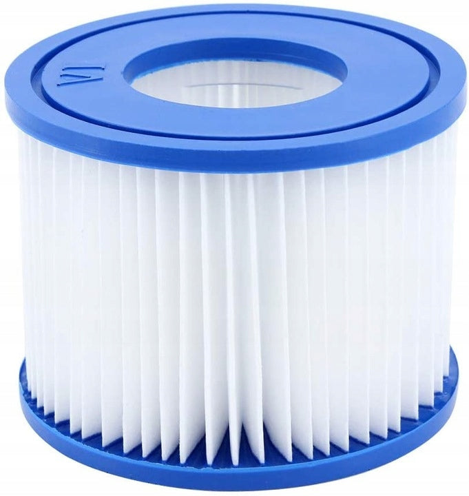 8x Filter for swimming pool pump JACUZZI LAY Z SPA Bestway 60311 type VI Lay-Z-SPA Packaging status original
