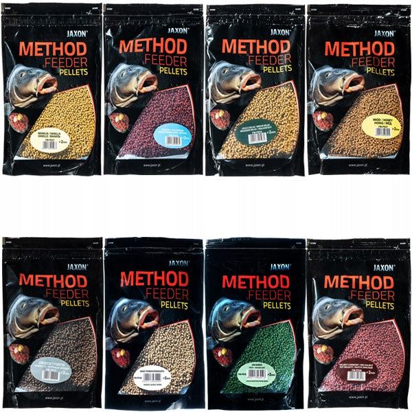 8x SET PELLET 2mm method feeder JAXON 8 x 500g