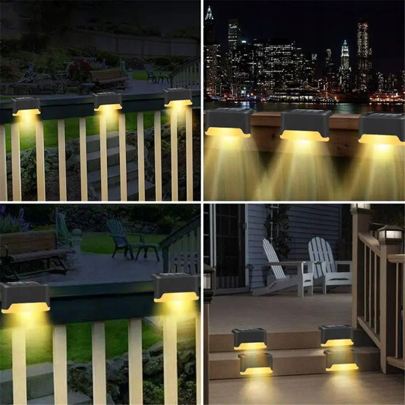8x SOLAR LAMP FOR STAIRS LED GARDEN LAMPS FOR OUTDOOR TERRACE Manufacturer code LAMPKI SOLARNE OGRODOWE SOLARNE