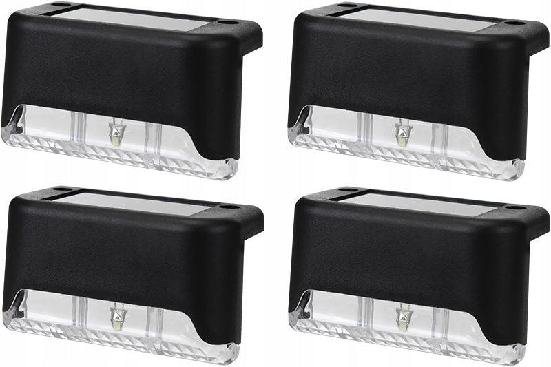 8x WATERPROOF OUTDOOR SOLAR LAMP LED STAIR SENSOR Power supply solar