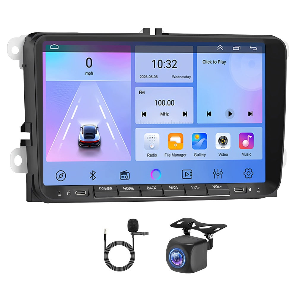 9-INCH GPS NAVIGATION FOR – VW AMAROK 10 – 15, BORA 06 – 15 AND OTHER MODELS