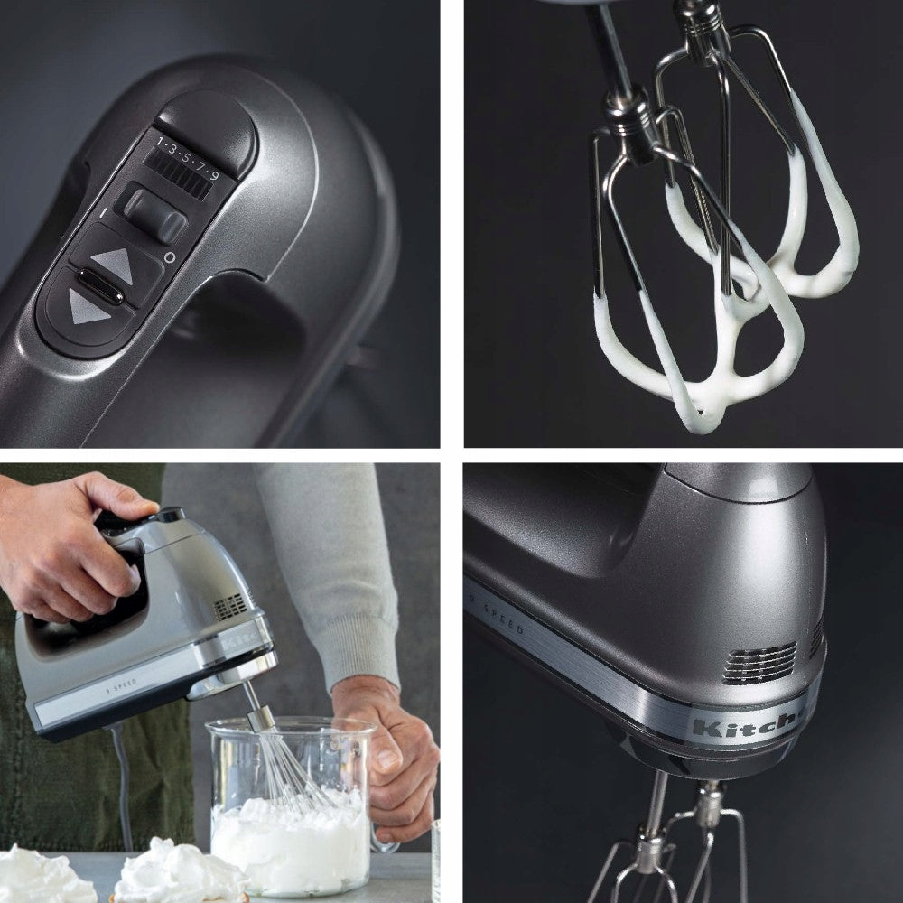9 speed hand mixer 5KHM9212ECU graphite Power rating 85 W
