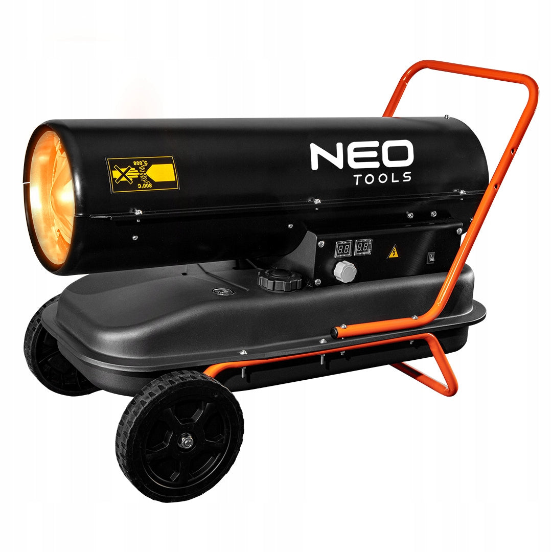 90-081 Oil heater 30kW, tank 38l, wheels