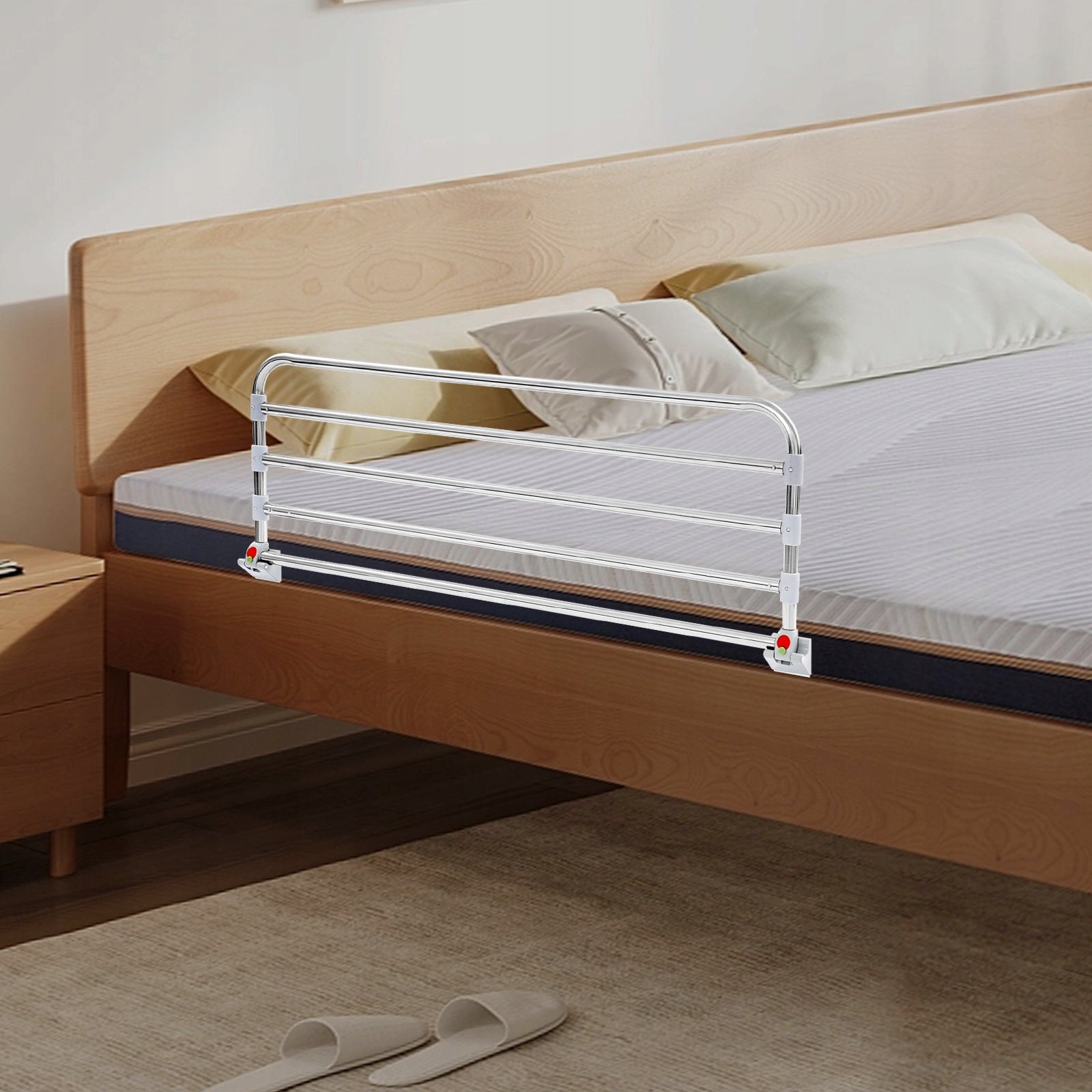 90cm Bed Rail Foldable Portable Safety Bed Guard for Seniors Brand no brand