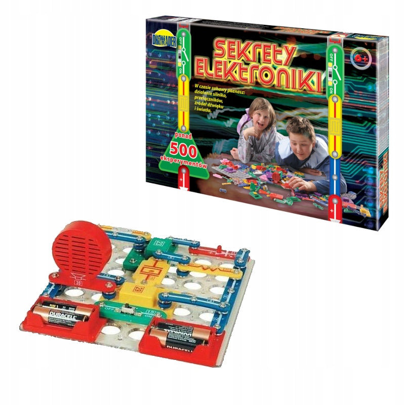 9544 SECRETS OF ELECTRONICS 500 EXPERIMENTS SCIENCE SET DROMADER Manufacturer code 85954
