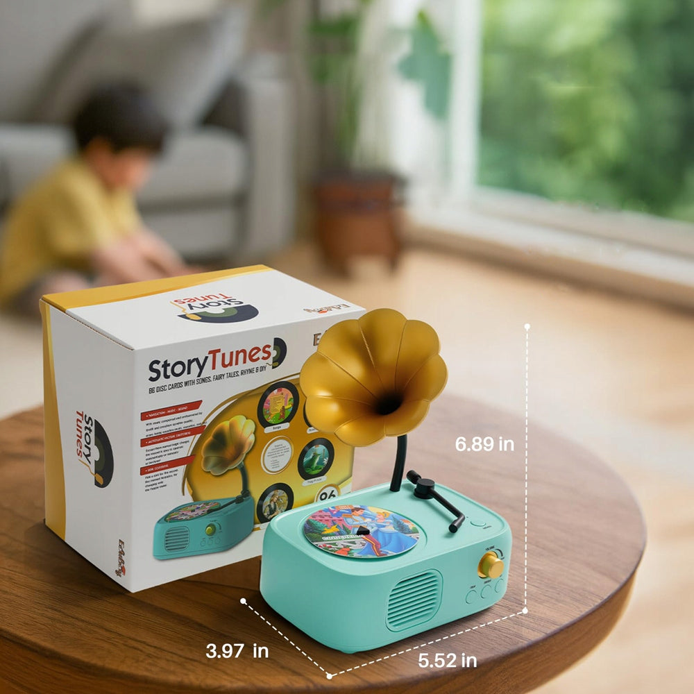 96 RECORDS TURNTABLE FOR CHILDREN STORIES MUSIC CHRISTMAS GIFT Kind instrument set