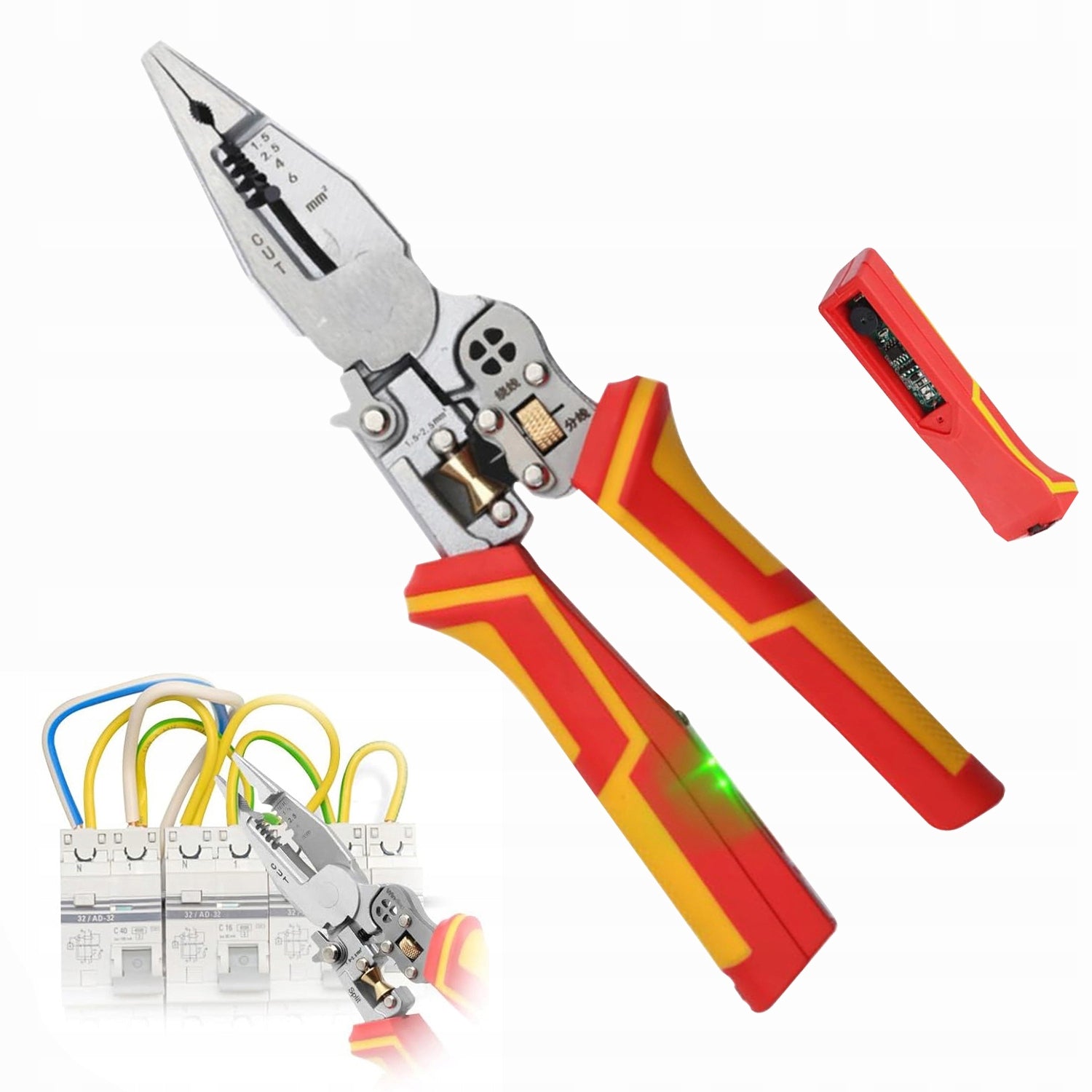 9IN1 MULTIFUNCTION ELECTRICIAN PLIERS WITH CURRENT MEASUREMENT FUNCTION