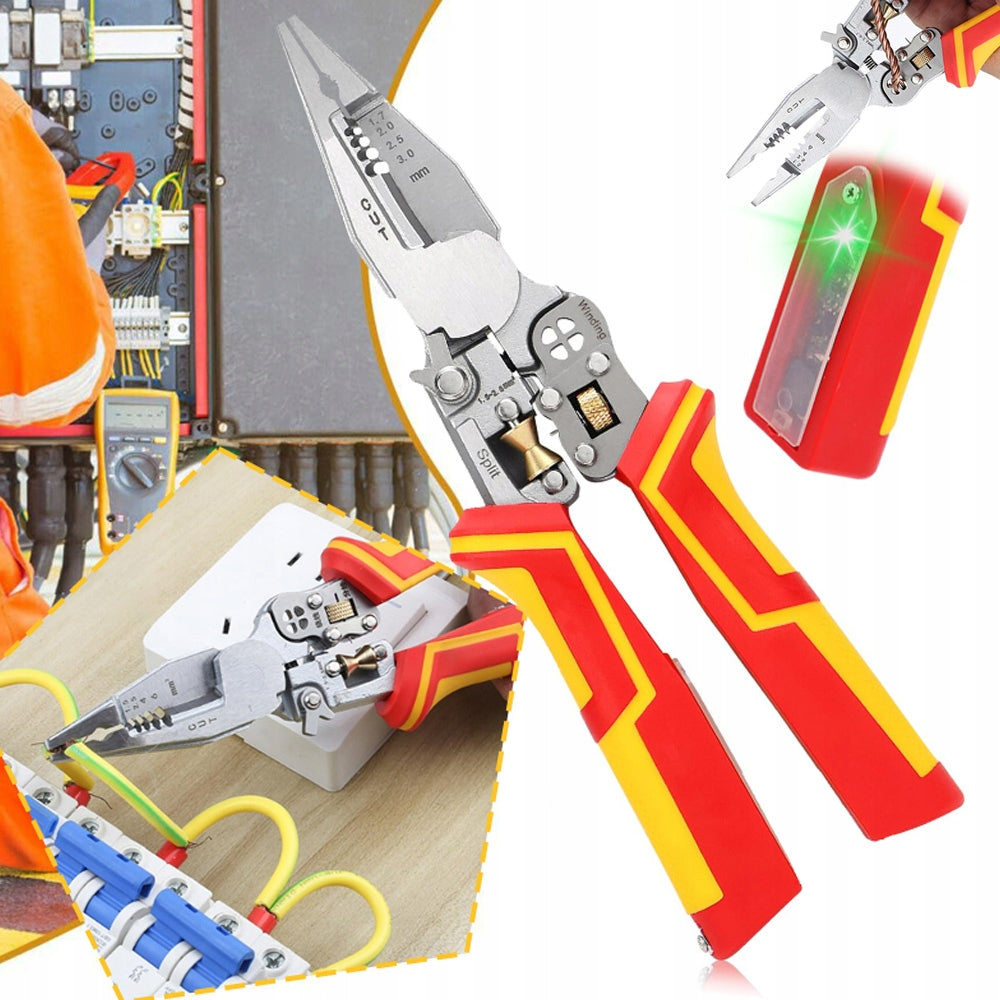 9IN1 MULTIFUNCTION ELECTRICIAN PLIERS WITH FUNCTION