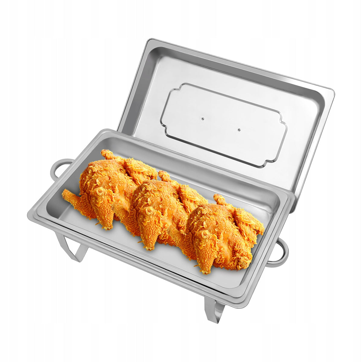 9L FOOD WARMER BUFFET SERVER STAINLESS STEEL CHAFING DISH Model Stainless Steel Chafing Dish