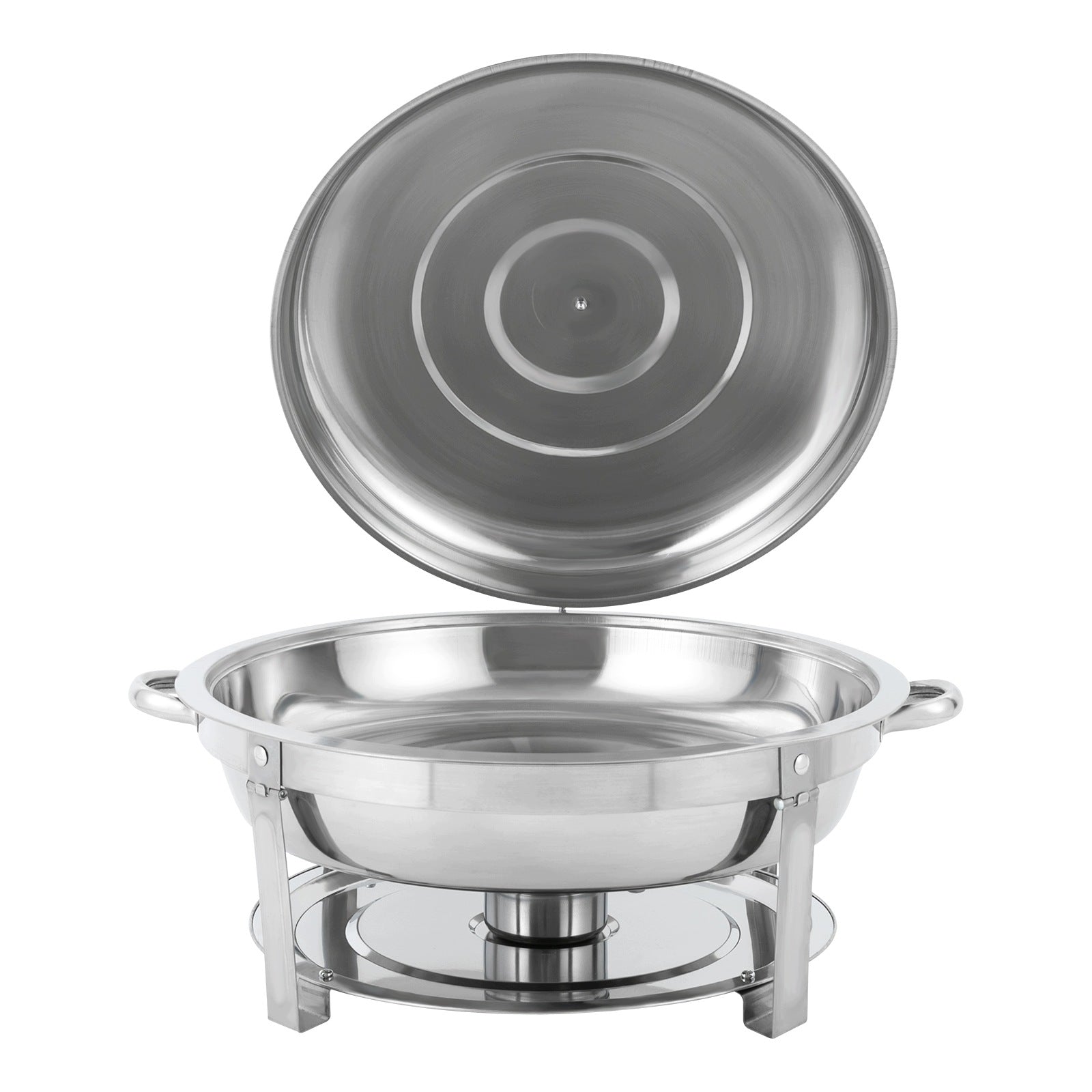 9L Round Chafing Dish Countertop Buffet Food Warmer