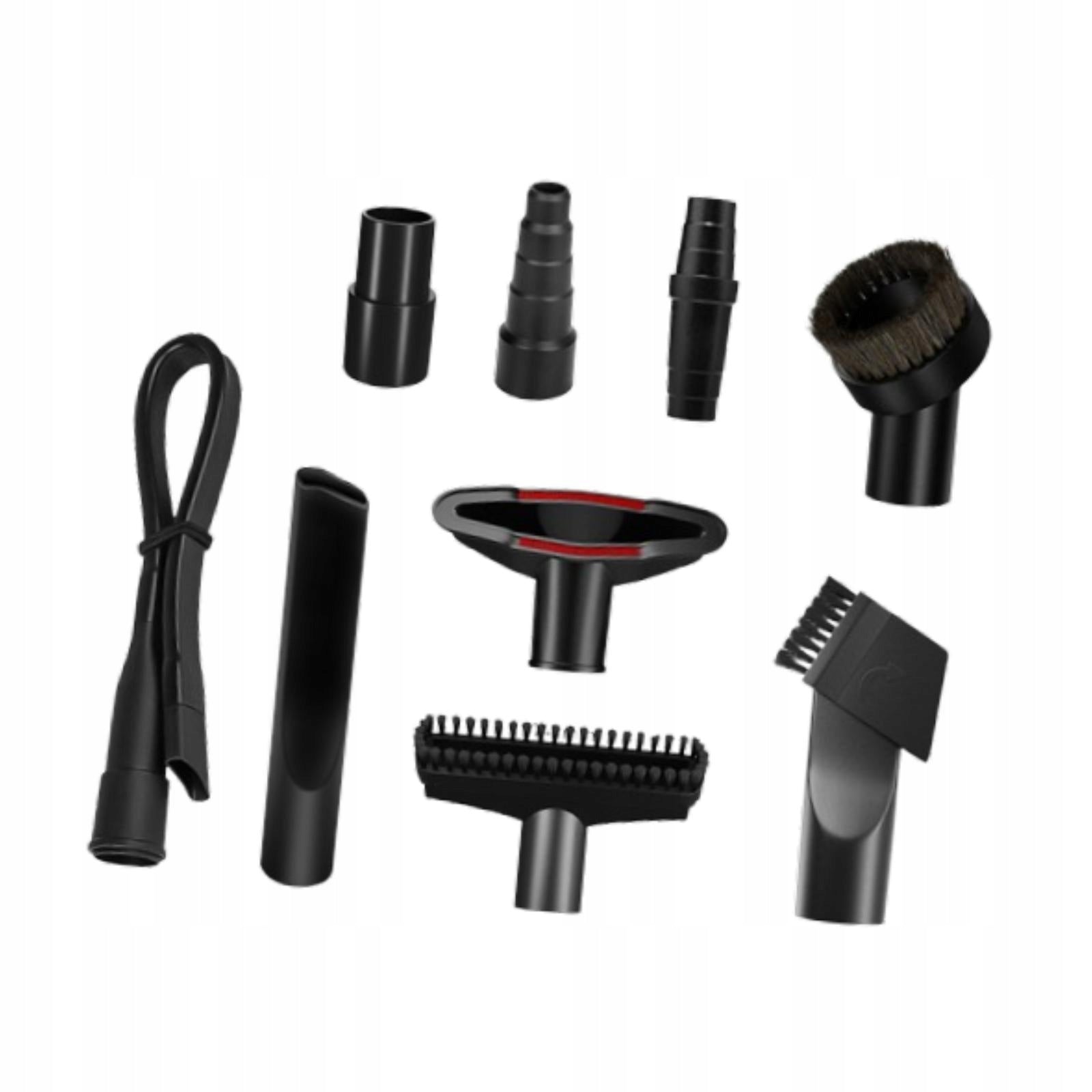 9Pcs Household Cleaning Vacuum Brush Attachment for Cleaning Fine Furniture Packaging status original
