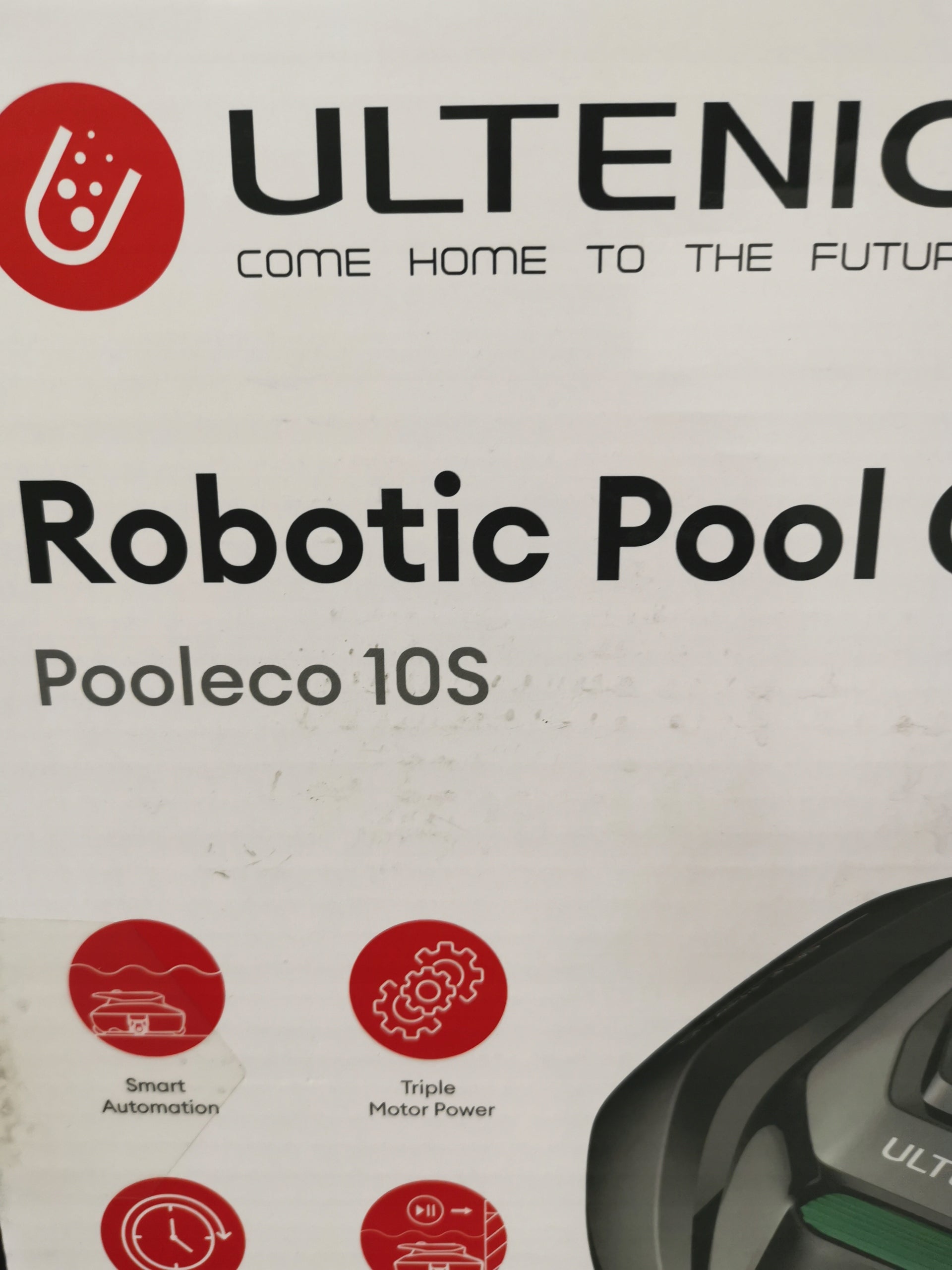 Baseino valymo robotas, belaidis