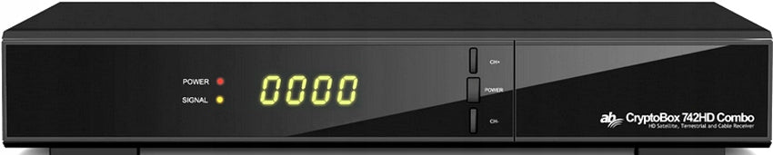 AB CRYPTOBOX 742HD COMBO (DVB-S2 + DVB-T2/C) Manufacturer code AB CR742HD