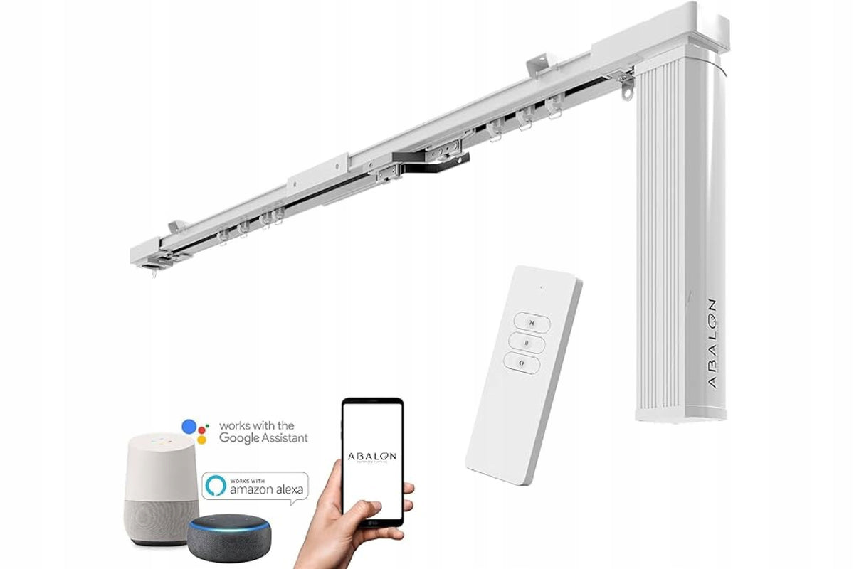 ABALON WiFi Electric Rail for Curtains, App Control, 3m Brand no brand