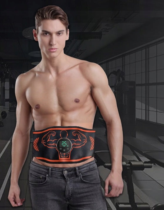 ABDOMINAL MUSCLE ELECTROSTIMULATOR EMS 15MODES SLIMMING BELT WITH EXTENSION Packaging status original