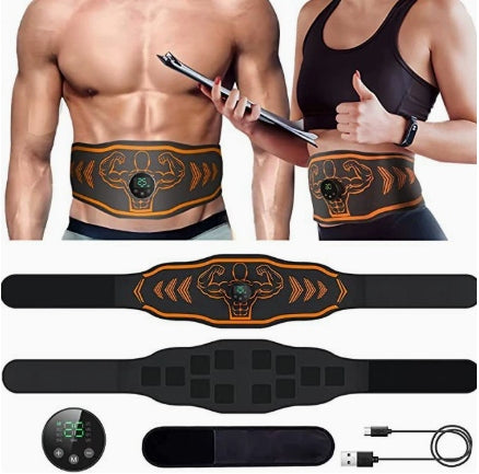 ABDOMINAL MUSCLE ELECTROSTIMULATOR EMS 15MODES SLIMMING BELT WITH EXTENSION