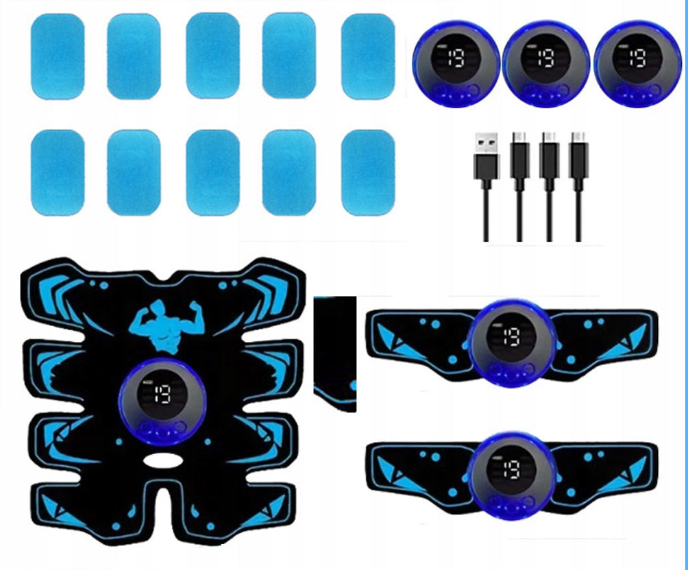 ABDOMINAL MUSCLE ELECTROSTIMULATOR EMS 8MODES SLIMMING BELT WITH GEL Brand no brand