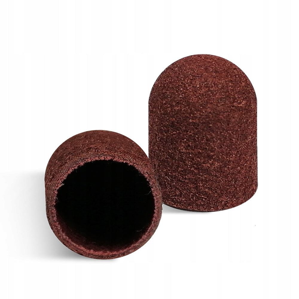 ABRASIVE CAP CUTTER 10MM #80 100 pieces CORUNDUM Brand Cosnet