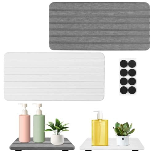 ABSORPTION PADS DIATOMIT BATHROOM KITCHEN NON-SLIP 2 PCS Brand no brand