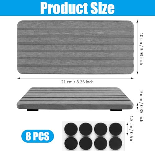 ABSORPTION PADS DIATOMIT BATHROOM KITCHEN NON-SLIP 2 PCS Product width 10 cm